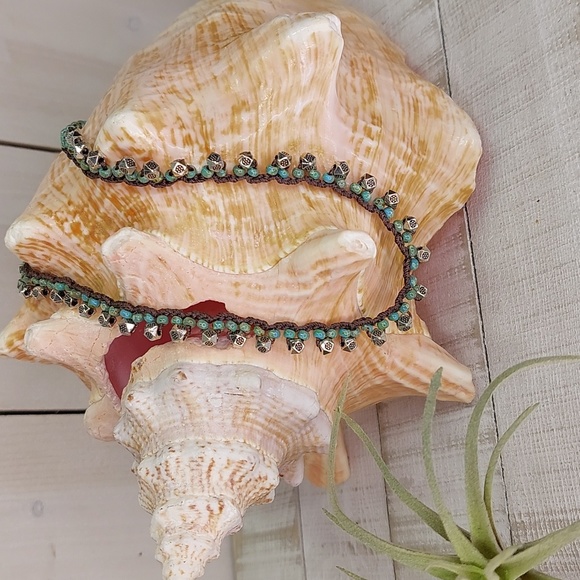 Bohemian Necklace, Turquoise Handcrafted by Rust Belt R… - Picture 12 of 15